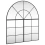 Espejo de pared arco de hierro negro 100x110 cm de , Espejos - Ref: Foro24-3200612, Precio: 171,22 €, Descuento: %