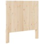 Cabecero de madera maciza de pino 100x104 cm de , Cabeceros y pies de cama - Ref: Foro24-358405, Precio: 48,59 €, Descuento: %