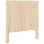 Cabecero de madera maciza de pino 100x104 cm de , Cabeceros y pies de cama - Ref: Foro24-358405, Precio: 48,11 €, Descuento: %