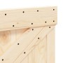 Cabecero de madera maciza de pino 100x104 cm de , Cabeceros y pies de cama - Ref: Foro24-358405, Precio: 48,59 €, Descuento: %