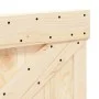 Cabecero de madera maciza de pino 100x104 cm de , Cabeceros y pies de cama - Ref: Foro24-358405, Precio: 48,11 €, Descuento: %