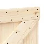 Cabecero de madera maciza de pino 90x104 cm de , Cabeceros y pies de cama - Ref: Foro24-358397, Precio: 39,71 €, Descuento: %