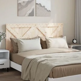 Solid pine wood headboard 160x104 cm by , Headboards and footboards - Ref: Foro24-358407, Price: 65,64 €, Discount: %