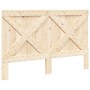 Cabecero de madera maciza de pino 160x104 cm de , Cabeceros y pies de cama - Ref: Foro24-358407, Precio: 66,50 €, Descuento: %