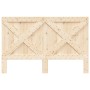 Cabecero de madera maciza de pino 160x104 cm de , Cabeceros y pies de cama - Ref: Foro24-358407, Precio: 66,50 €, Descuento: %