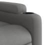 Sillón reclinable elevable de tela gris oscuro en Sillones | Comprar online en Foru.es