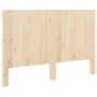 Cabecero de madera maciza de pino 160x104 cm de , Cabeceros y pies de cama - Ref: Foro24-358407, Precio: 65,64 €, Descuento: %