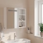 Mueble de baño con espejo y luz LED blanco 60x13x52 cm de , Tocadores de baño - Ref: Foro24-357969, Precio: 91,32 €, Descuent...