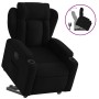 Sillón reclinable elevable tela negro en Sillones | Comprar online en Foru.es