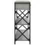 Mesa consola madera de ingeniería gris Sonoma 75x28x75 cm by , Side tables - Ref: Foro24-834198, Price: 90,45 €, Discount: %