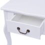Mesitas de noche 2 unidades MDF blanca de vidaXL, Mesas auxiliares - Ref: Foro24-242750, Precio: 155,63 €, Descuento: %