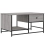 Mesa de centro madera contrachapada gris Sonoma 85,5x51x45 cm de , Mesas de centro - Ref: Foro24-835342, Precio: 56,66 €, Des...