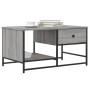 Mesa de centro madera contrachapada gris Sonoma 85,5x51x45 cm de , Mesas de centro - Ref: Foro24-835342, Precio: 56,66 €, Des...