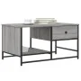 Mesa de centro madera contrachapada gris Sonoma 85,5x51x45 cm de , Mesas de centro - Ref: Foro24-835342, Precio: 56,40 €, Des...