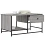 Mesa de centro madera contrachapada gris Sonoma 85,5x51x45 cm de , Mesas de centro - Ref: Foro24-835342, Precio: 56,40 €, Des...