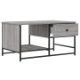 Mesa de centro madera contrachapada gris Sonoma 85,5x51x45 cm de , Mesas de centro - Ref: Foro24-835342, Precio: 56,66 €, Des...