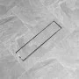 Desagüe lineal de ducha de acero inoxidable 530x140 mm de vidaXL, Desagües - Ref: Foro24-142171, Precio: 44,90 €, Descuento: %