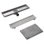 Desagüe lineal de ducha de acero inoxidable 530x140 mm de vidaXL, Desagües - Ref: Foro24-142171, Precio: 44,90 €, Descuento: %