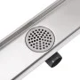 Desagüe lineal de ducha de acero inoxidable 530x140 mm de vidaXL, Desagües - Ref: Foro24-142171, Precio: 44,90 €, Descuento: %