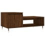 Mesa de centro madera contrachapada roble marrón 100x50x45 cm de , Mesas de centro - Ref: Foro24-830827, Precio: 46,48 €, Des...