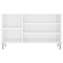 Mueble zapatero madera contrachapada blanco brillo 102x36x60 cm de , Zapateros y organizadores de calzado - Ref: Foro24-83141...