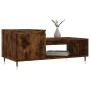 Mesa de centro madera contrachapada roble ahumado 100x50x45 cm de , Mesas de centro - Ref: Foro24-830825, Precio: 46,69 €, De...