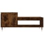 Mesa de centro madera contrachapada roble ahumado 100x50x45 cm de , Mesas de centro - Ref: Foro24-830825, Precio: 46,69 €, De...