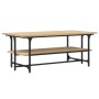 Mesa de centro madera contrachapada roble Sonoma 100x50x40 cm de , Mesas de centro - Ref: Foro24-835320, Precio: 56,07 €, Des...
