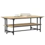 Mesa de centro madera contrachapada roble Sonoma 100x50x40 cm de , Mesas de centro - Ref: Foro24-835320, Precio: 55,42 €, Des...