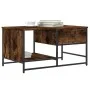 Mesa de centro madera contrachapada roble ahumado 85,5x51x45 cm de , Mesas de centro - Ref: Foro24-835341, Precio: 54,56 €, D...