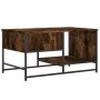 Mesa de centro madera contrachapada roble ahumado 85,5x51x45 cm de , Mesas de centro - Ref: Foro24-835341, Precio: 54,56 €, D...