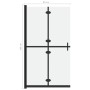 Mampara de ducha plegable vidrio ESG esmerilado 80x190 cm de , Paredes y mamparas de ducha - Ref: Foro24-151193, Precio: 200,...