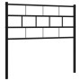 Cabecero de metal negro 100 cm de , Cabeceros y pies de cama - Ref: Foro24-355688, Precio: 23,46 €, Descuento: %