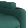 Sillón reclinable elevable tela verde oscuro en Sillones | Comprar online en Foru.es