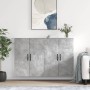 Armarios de pared 2 uds madera de ingeniería gris hormigón de , Aparadores - Ref: Foro24-3197893, Precio: 168,70 €, Descuento: %