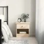 Mesita de noche ALTA madera maciza de pino 41x35x41 cm de , Mesitas de noche - Ref: Foro24-353913, Precio: 56,31 €, Descuento: %