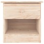 Mesita de noche ALTA madera maciza de pino 41x35x41 cm de , Mesitas de noche - Ref: Foro24-353913, Precio: 54,92 €, Descuento: %