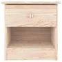 Mesita de noche ALTA madera maciza de pino 41x35x41 cm de , Mesitas de noche - Ref: Foro24-353913, Precio: 56,31 €, Descuento: %