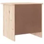 Mesita de noche ALTA madera maciza de pino 41x35x41 cm de , Mesitas de noche - Ref: Foro24-353913, Precio: 56,31 €, Descuento: %