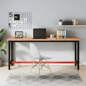 Tablero de escritorio madera maciza de haya 200x55x2,5 cm de , Tableros para mesas - Ref: Foro24-356097, Precio: 151,03 €, De...