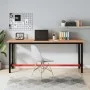 Tablero de escritorio madera maciza de haya 200x55x2,5 cm de , Tableros para mesas - Ref: Foro24-356097, Precio: 151,03 €, De...