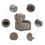 Sillón reclinable elevable tela gris taupe en Sillones | Comprar online en Foru.es