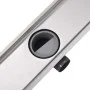 Linearer Duschablauf 830x140 mm aus Edelstahl von vidaXL, Abflüsse - Ref: Foro24-142180, Preis: 50,42 €, Rabatt: %