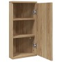 Mueble de baño de esquina con espejo roble 30x24x60 cm de , Tocadores de baño - Ref: Foro24-357980, Precio: 80,11 €, Descuent...