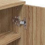 Mueble de baño de esquina con espejo roble 30x24x60 cm de , Tocadores de baño - Ref: Foro24-357980, Precio: 80,11 €, Descuent...