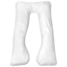 Almohada de embarazo blanca 90x145 cm de vidaXL, Almohadas - Ref: Foro24-131586, Precio: 44,17 €, Descuento: %