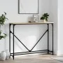 Sonoma oak engineered wood console table 102x22.5x75 cm by , Side tables - Ref: Foro24-834131, Price: 42,01 €, Discount: %