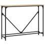 Mesa consola madera de ingeniería roble Sonoma 102x22,5x75 cm de , Mesas auxiliares - Ref: Foro24-834131, Precio: 42,99 €, De...