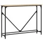 Sonoma oak engineered wood console table 102x22.5x75 cm by , Side tables - Ref: Foro24-834131, Price: 42,01 €, Discount: %