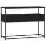 Mesa consola madera de ingeniería negra 100x40x75 cm de , Mesas auxiliares - Ref: Foro24-834150, Precio: 72,43 €, Descuento: %